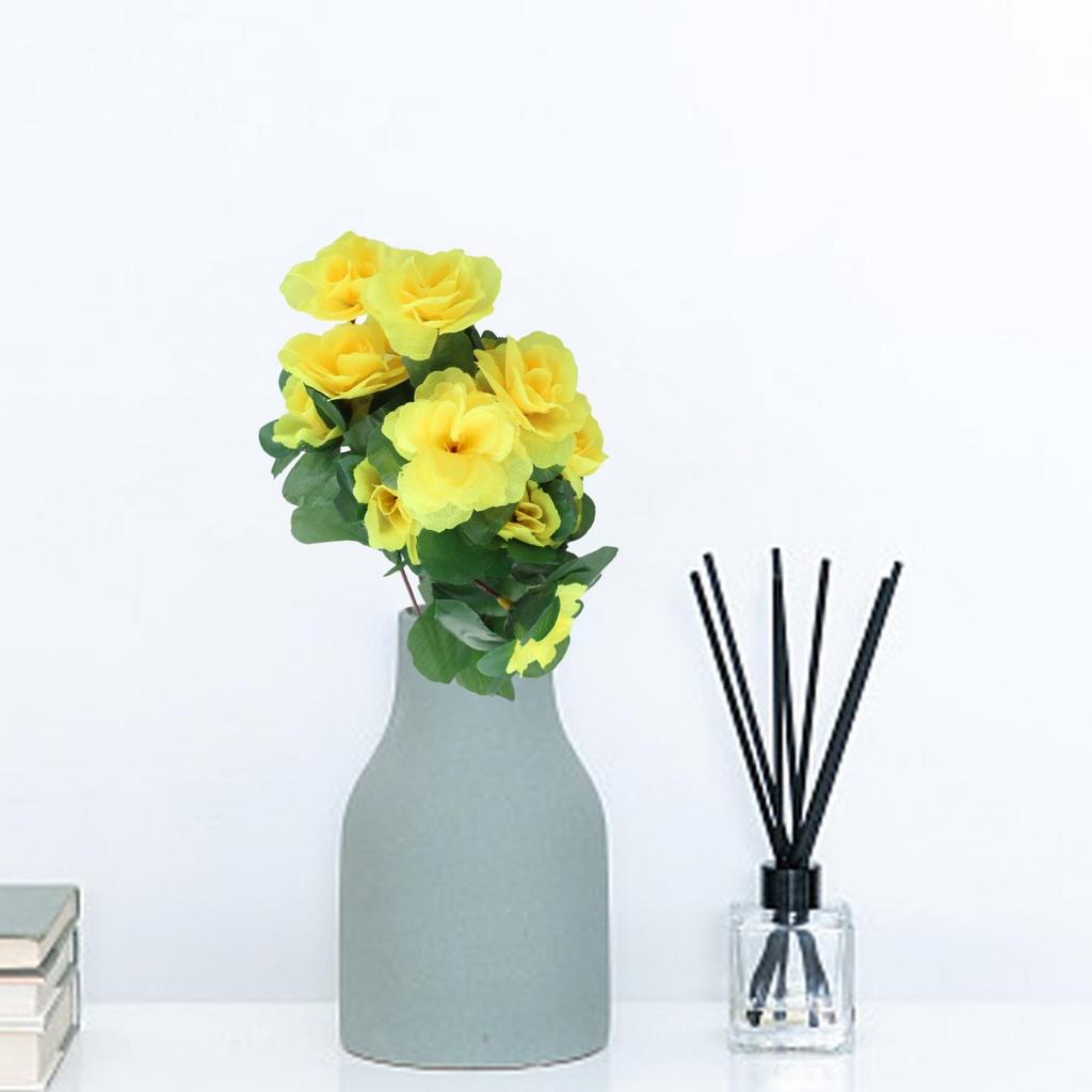 Azalea Artificial Flowers Home Decoration Flowers Silk Cloth Flowers