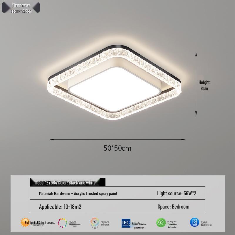 Luxury High-End LED Ceiling Light for Living Room and Bedroom Home Décor