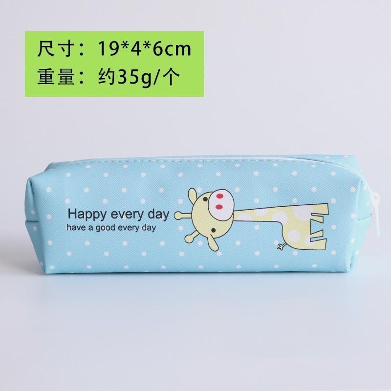 Eens Kids Pencil Bag with Zipper Pencil Pouch Aesthetic Pencil Pen Case Organizer for Schools