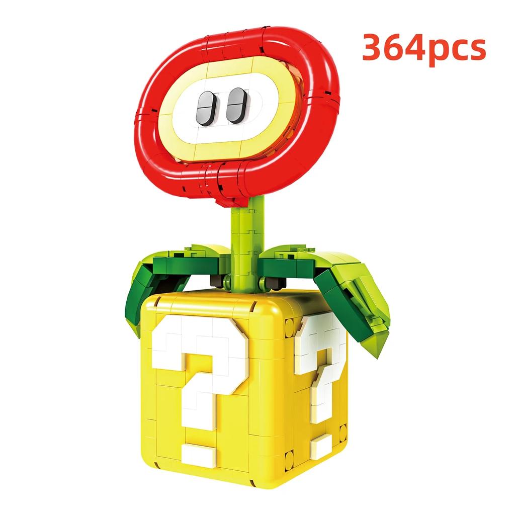 Non-Toxic Flame Flower Moc Building Bricks Set Creative Technical Stem Toys Advanced Assembly Model Diy Challenge Gift For Adults Kids