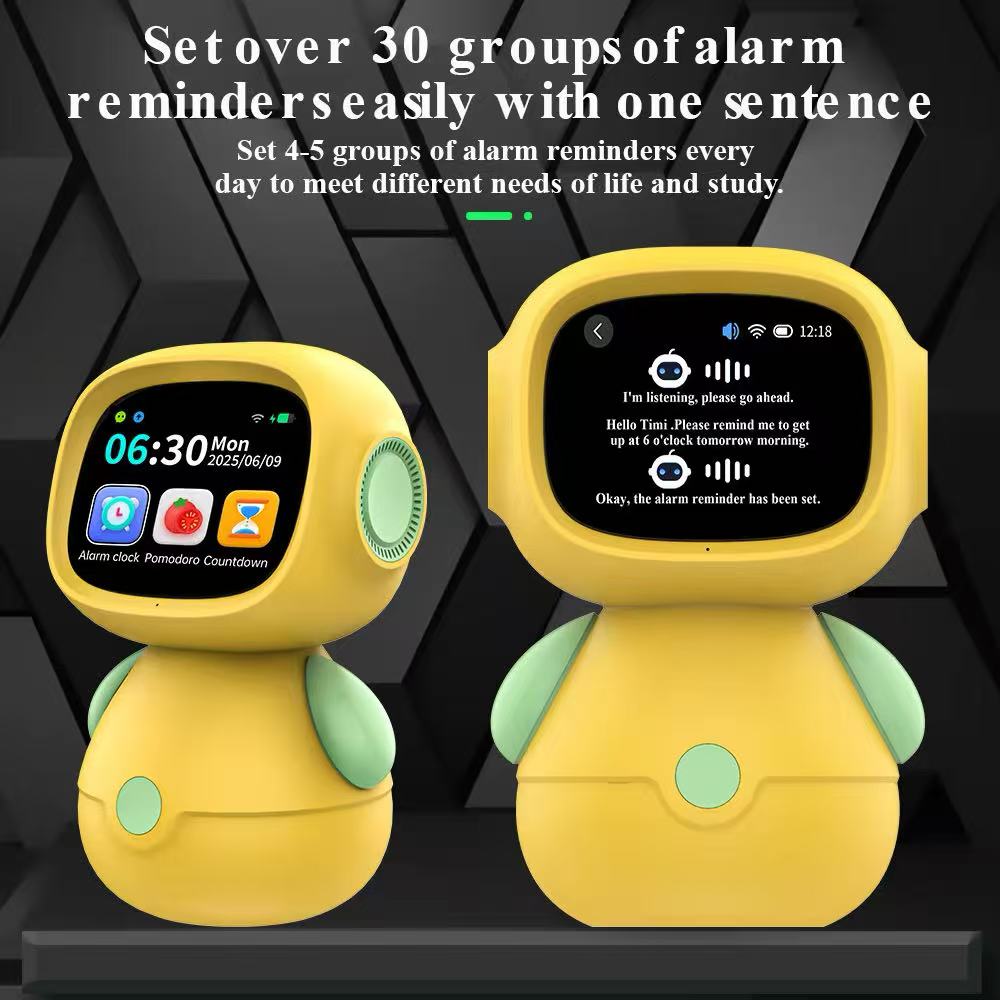 GNLing Multi-functional Kids Educational AI Learning Robot Built-in LLM Large Language Model ABS Material Rechargeable Q2Pro