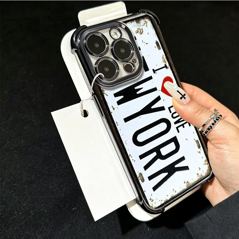 Retro Vintage License Plate Soft Phone Case For Xiaomi Poco X7 X8 Pro Max X6 X5 X3 F8 Ultra F7 M8 M7 M5S Redmi 15C 15A 15 14C 13