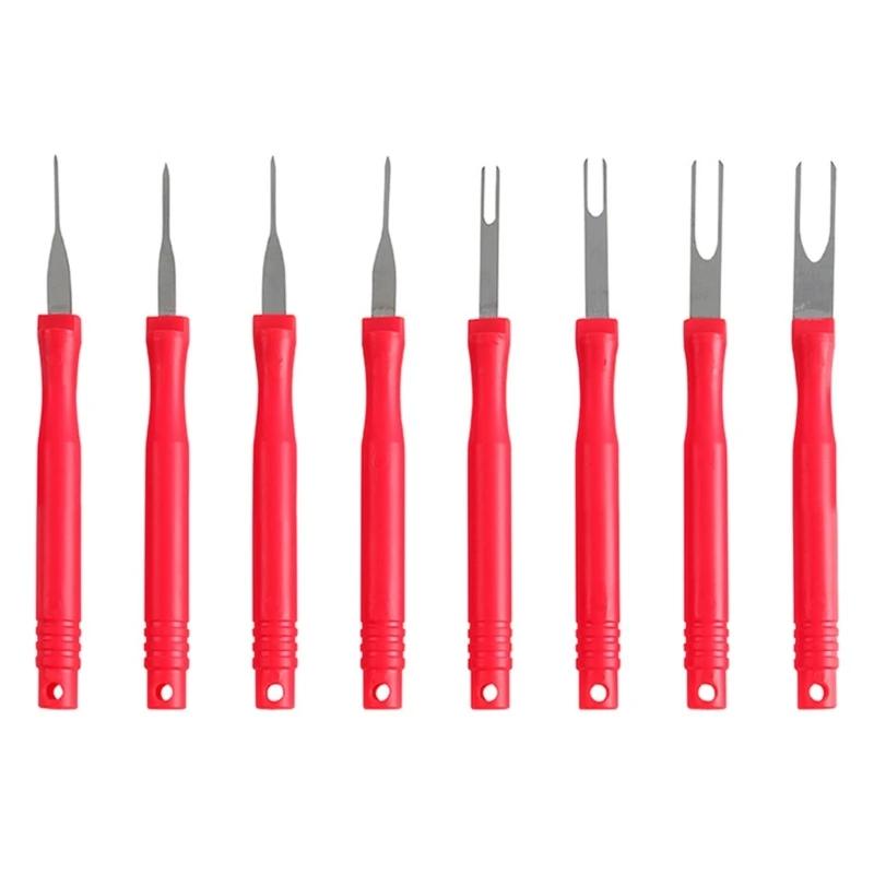 Terminal Removal Tool Set Terminal Ejectors for Car Pin Extractor Tool Release Electrical Wire Connector Puller Car Repair Tool