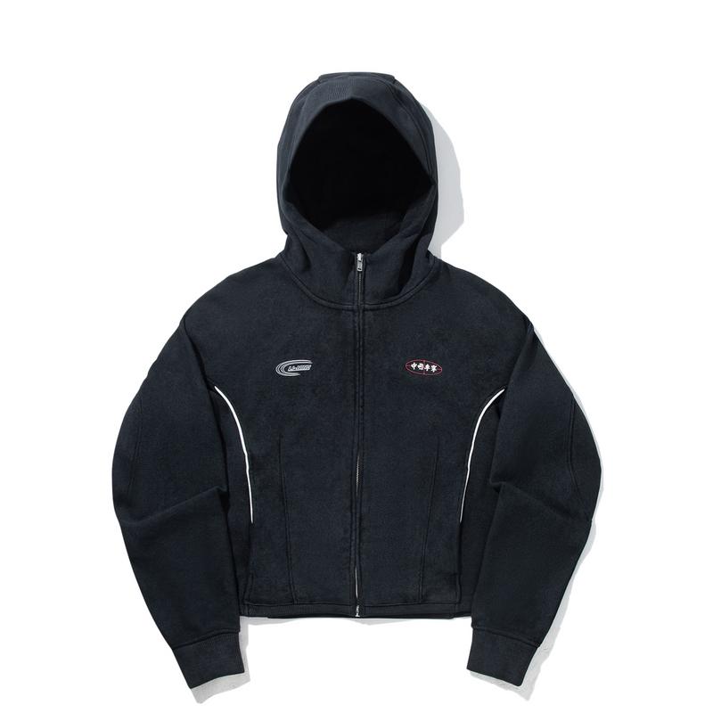 

Свитшот с капюшоном свободного кроя из ретро спортивной серии Li Ning для женщин, черный AWDVN42-4 S