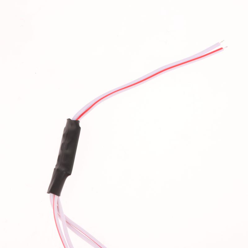 1 Piece 1 To 2 Vehicle Warning Flash Lamp 12V Cob Red Blue Strobe Lights For Car Moto Bike Grille Decor Atmosphere Lighting