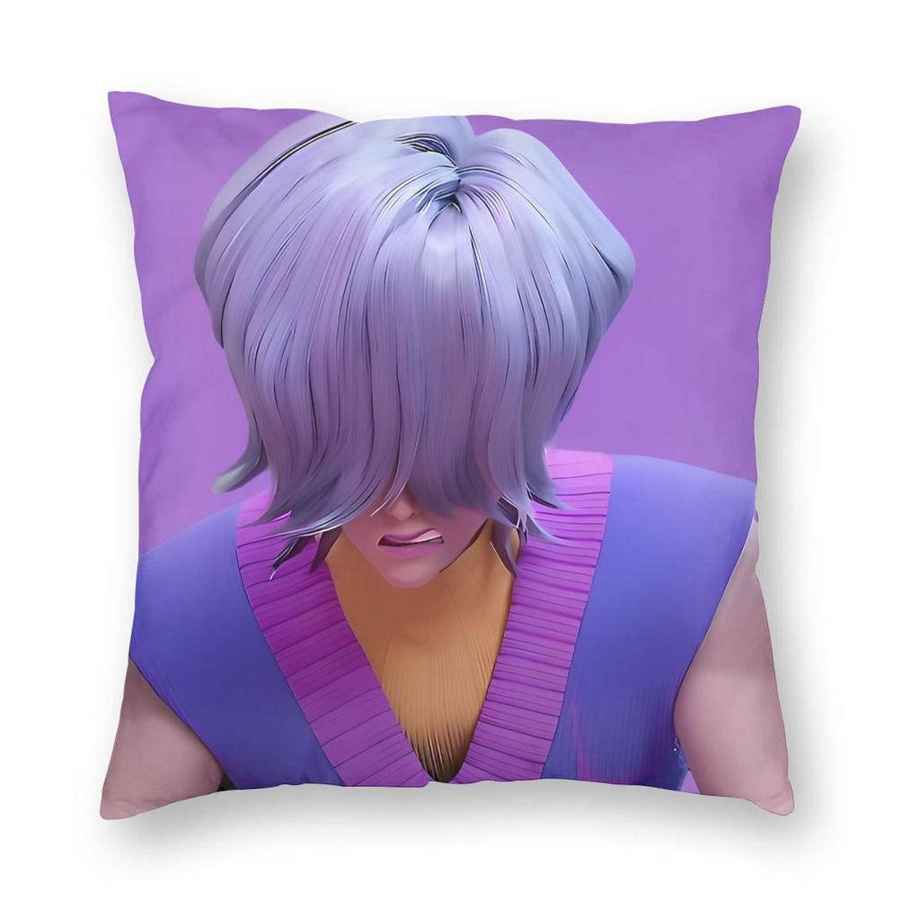 KPop Demon Hunters Pillowcase Printing Fabric Cushion Cover Gift Throw Pillow Case Cover Home Square 45X45cm