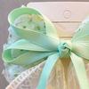 Hairpin Soft Embroidery Lace Splicing Ribbon Bowknot Decor Girl Hair Pin Gentle Hairstyles Side Hair Clips Hair Accessory