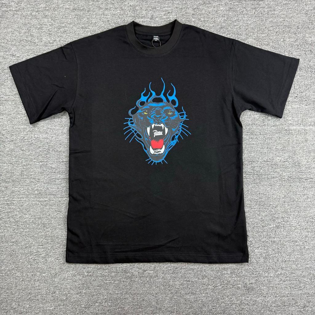 Cross-border trendy brand PATTA European and American street creative fun printing men's and women's casual loose short-sleeved collection T-shirt 