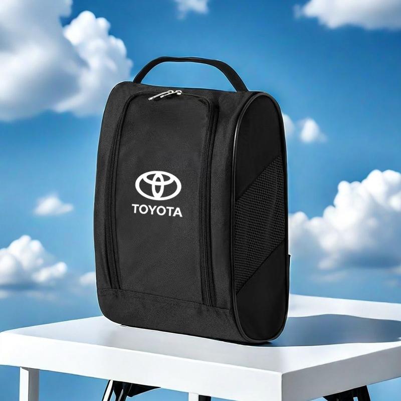 Car Logo Sneaker Bag Travel Outing Shoes Storage Tool For Toyota Corolla Yaris Prius CHR Aygo Camry Auris Avensis Land Cruiser 4