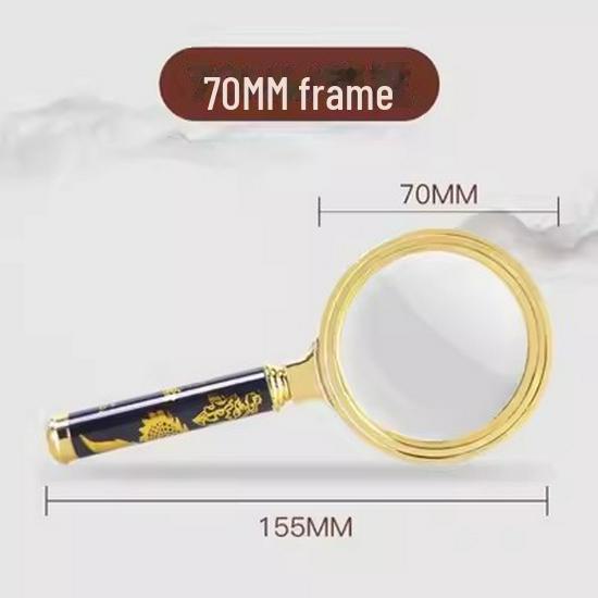 

100x HD Потужна лупа для літніх людей та студентів - Ручна, Велика, Ідеальна для читання