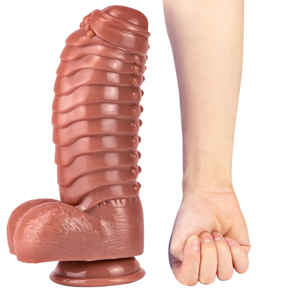 Monster Dildo Big Black Dick Stretching Adult Sex Toy Strap On Fisting BDSM Anal Plug Soft Penis Lesbian Suction Cup Dick
