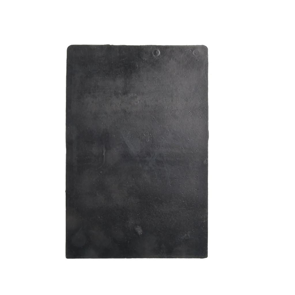Tool Parts Base Plate Pad 4 Round Mounting Holes Belt Sander Power Tool Accessories Rubber 165x110mm Backing Sheet