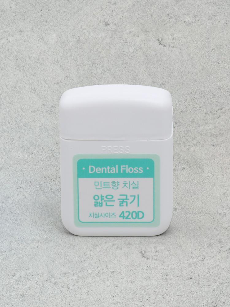 Mint Scented Thin Dental Floss 50m 1ea