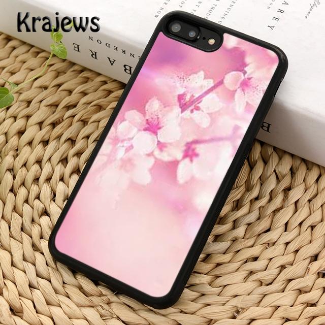 Cherry Blossom Floral Phone Case Cover For iPhone 17 Air 16 15 14 plus 12 13 pro max coque Shell Fundas