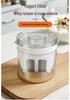Handcrafted Cold Brew Yogurt Bowl with Greek Yogurt Filter & Whey Separator