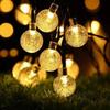 Christmas Light Solar Waterproof  Ball Garden Solar Lamp Power Led String Globe String Lights Holiday Home Decorations