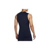 Nike Pro Solid Quick-Dry Compression Sleeveless Training Tee Men Tops Obsidian FB7915-451