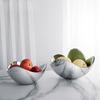 Geometrische Serveerschaal van Roestvrij Staal, Ronde Metalen Dienblad, Fruitplateau, Opbergbord voor Woonkamer, Decoratie voor Eettafel