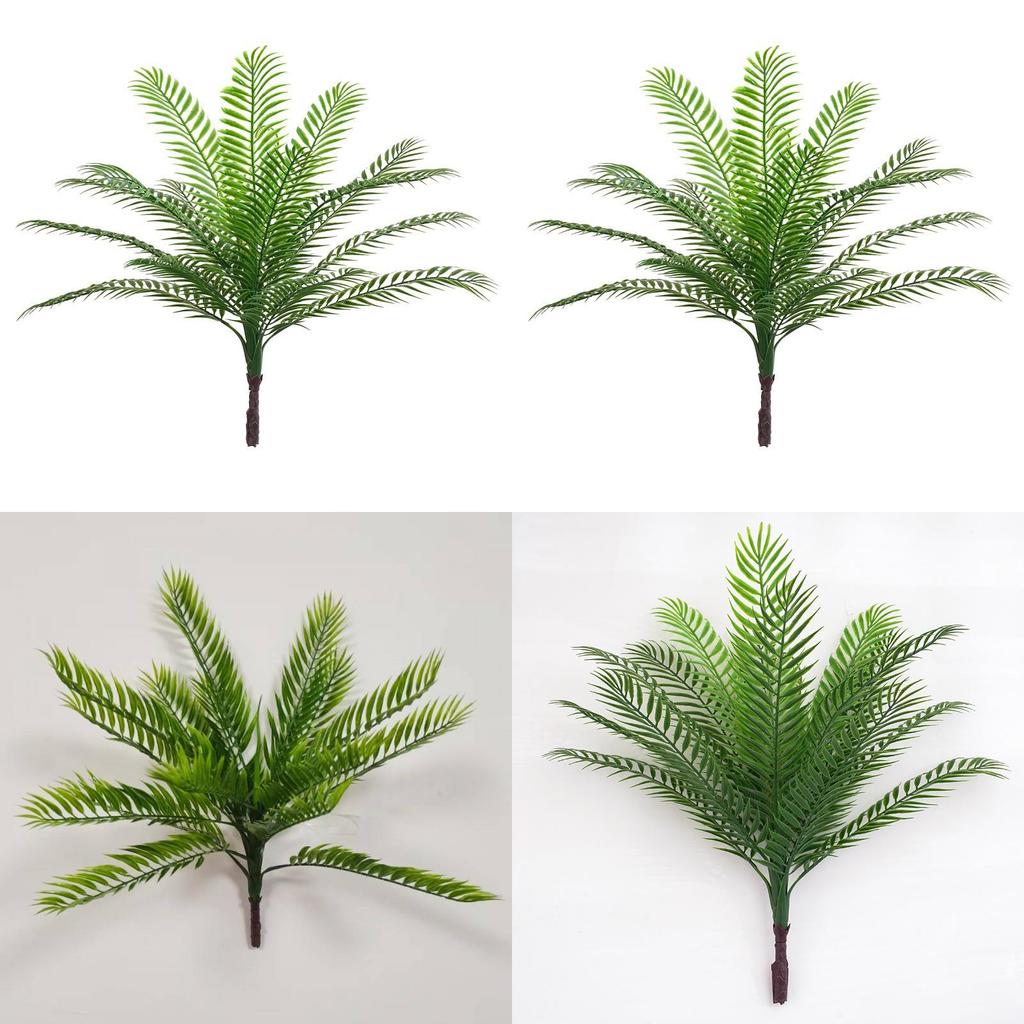 Artificial Plant Dypsis Lutescens Leaf Wall Decor For Home Interior