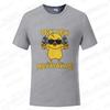 Pew Pew Madafakas Men's T-shirts Cute Chick Funny Graphic Tops Summer Short Sleeve Tees Trendy Streetwear Male Oversized Clothes