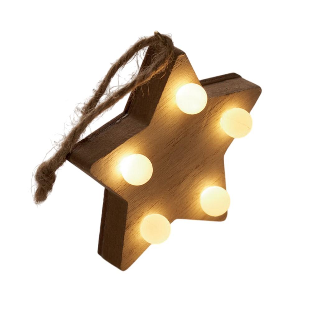 MidOcean Lalie Wooden Hanging Ornament
