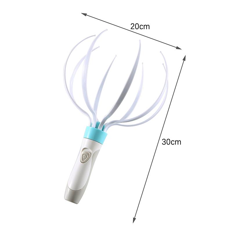 

Массажер для головы, вибрационный массаж головы, электрический бытовой массажер с восемью когтями