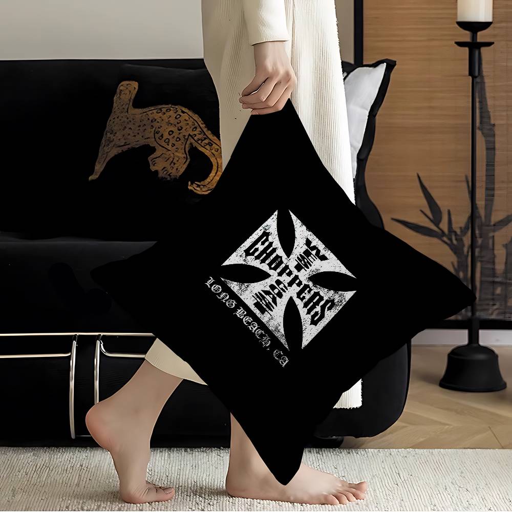 West Coast Choppers Pillowcase Toon Gift Cushion Cover Bedroom Home Sofa Chair Seat Decor Pillow Case