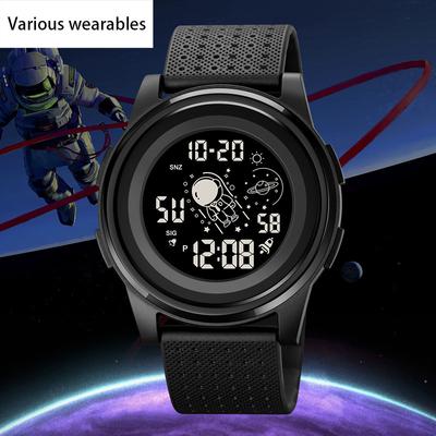 Ultradünnes Gehäuse Sportuhr Multifunktionsuhr Astronautenuhr für männliche und weibliche Studenten