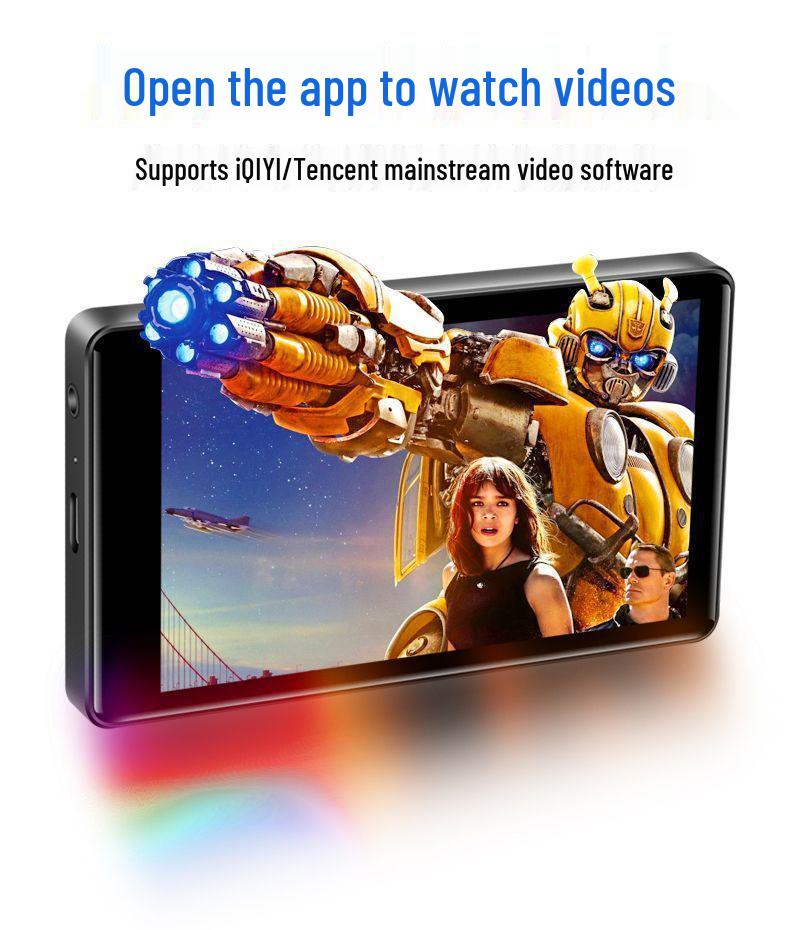 Full-Screen Android Device with Bluetooth for Audio-Visual Novels and Music