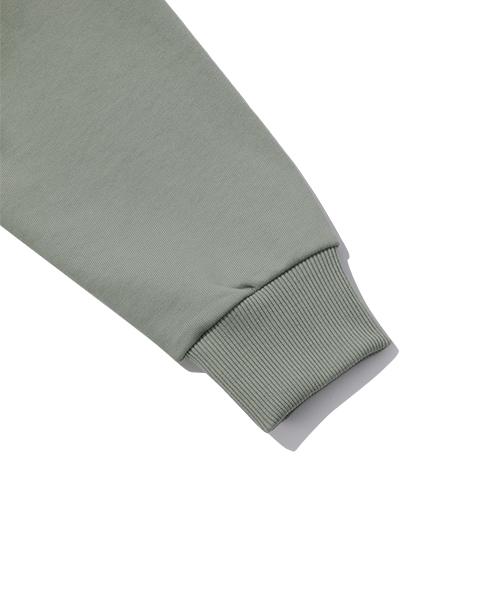 Episode Untitled Washing Applique Hood Zip-Up_Khaki