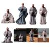 Keramik Mönch Figurinen Statue Handwerk für Haus Garten Bonsai Dekoration
