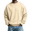 Herren Sweatshirt mit Rundhalsausschnitt und langen Ärmeln, lässiger Pullover für den Alltag
