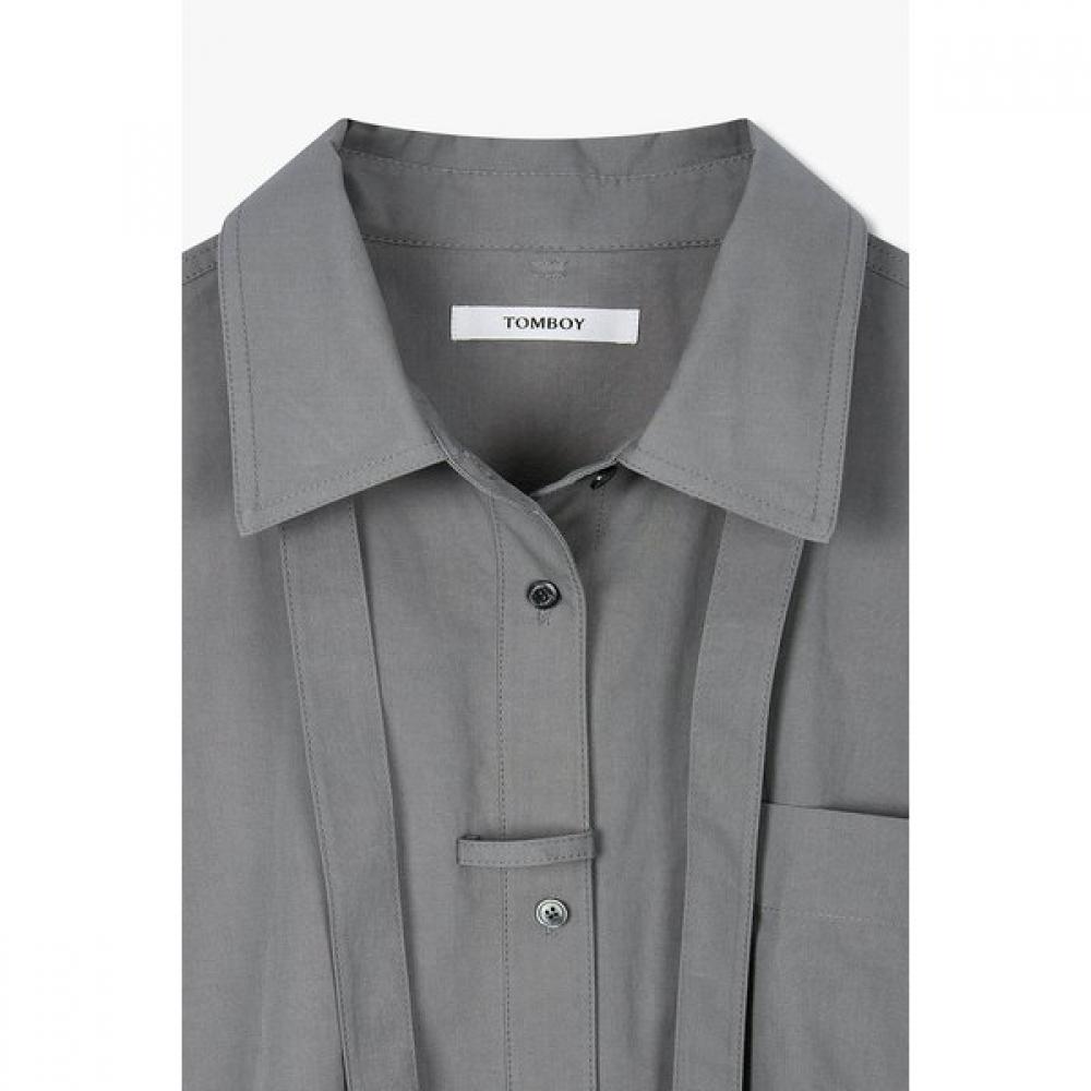 Studio Tomboy Back Button Detail Tie Dress  9106141102ar 