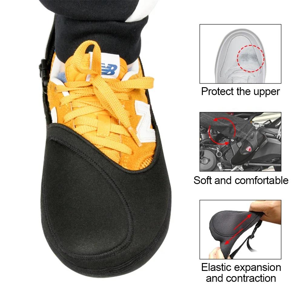 Motor Schakelpedaal Schoen Beschermhoes Buiten Schoen Beschermhoes Antislip Waterdicht Vuilafstotend Schakelmat Schakelpedaal Beschermers