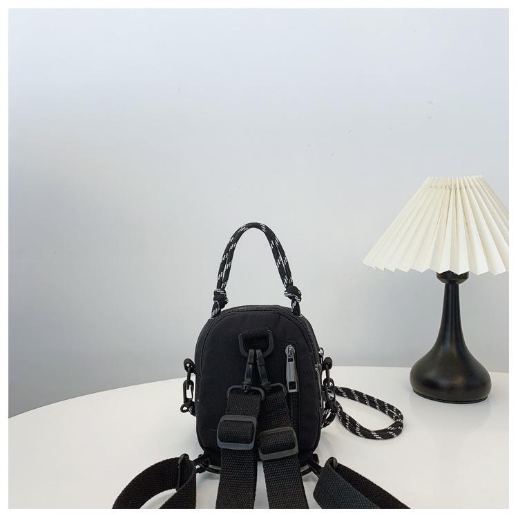 

Small bag women 2025 new backpack mini crossbody shoulder commuter bag shell Japanese small backpack