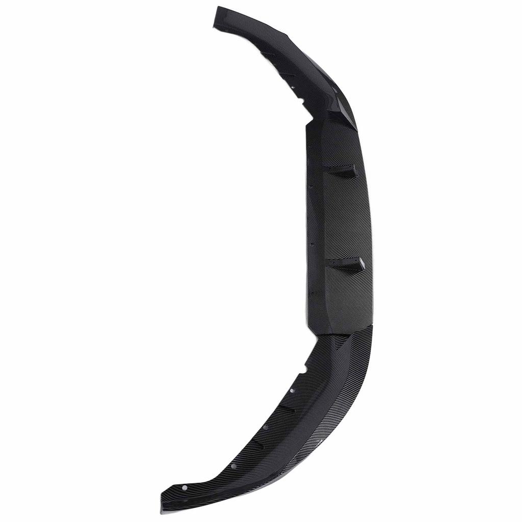 Front Bumper Lip Spoiler Splitter Lip Chin Kit for 5 Series G30 G31 LCI M Sport 2021 To 2023 Carbon Fiber Style