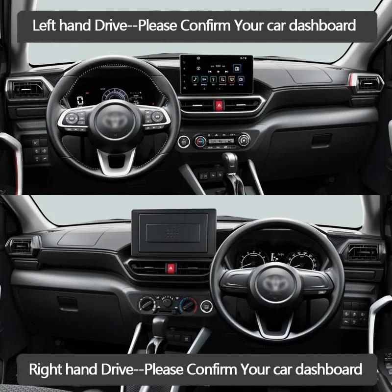 For Toyota Raize Daihatsu Rocky A200 2019~2021 Anti-Slip Mat Dashboard Cover Pad Sunshade Dashmat Car Accessories 2020