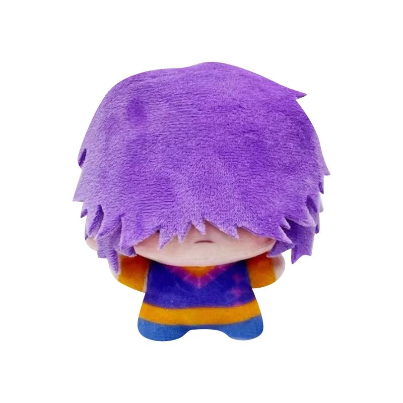 10CM Anime K-pops Dämonenjäger Tasche Anhänger Plüschtier Niedlicher Cartoon Weich Saja Junge Stoffpuppen Film Peripheres Spielzeug Fans Geschenk