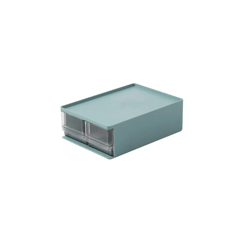 Desktop Stackable Storage Drawer Home Office Stationery A4 A5 Paper Documents Storage Box Makeup Cosmetics Organizer