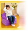 Cartoon Folding Kids' Sofa: Multifunctional Baby Seat & Kindergarten Stool