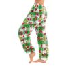 Women's Solid Color Trousers With Cuffs Casual Pants And Pajama Pants