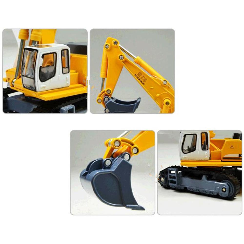 1/87 желтый экскаватор — фото 7