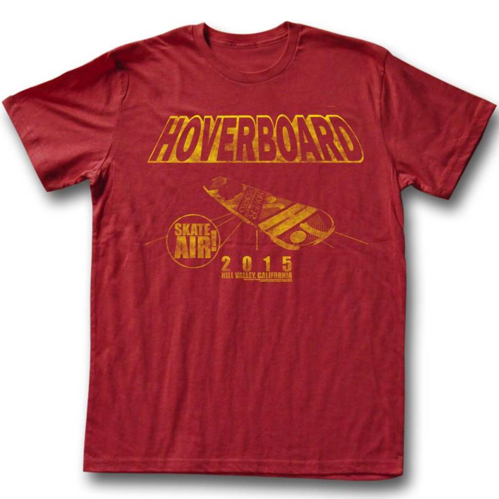 Back to the Future New Board Red Adult T-Shirt S