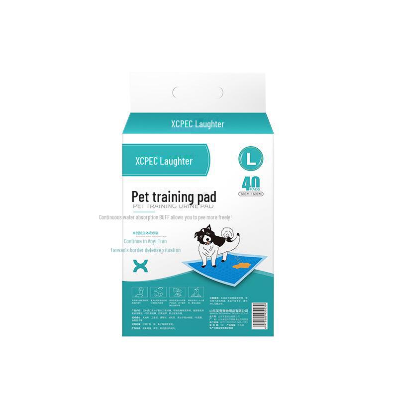 Verdickte Einweg-Urinpads für Hunde – desodorierend, atmungsaktiv und sehr saugfähig.