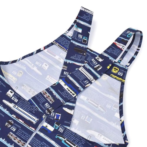 COLORFUL CANDY STYLE Backless Children's Apron (100-120cm) Water-Repellent, No-Iron, Departure Super Express, Lightweight, Stain-Resistant, Wrinkle-Re