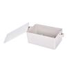 White Black Connector Plastic Electronic Project Box Electrical Supplies 9 Sizes To Choose DIY Enclosure Instrument Case