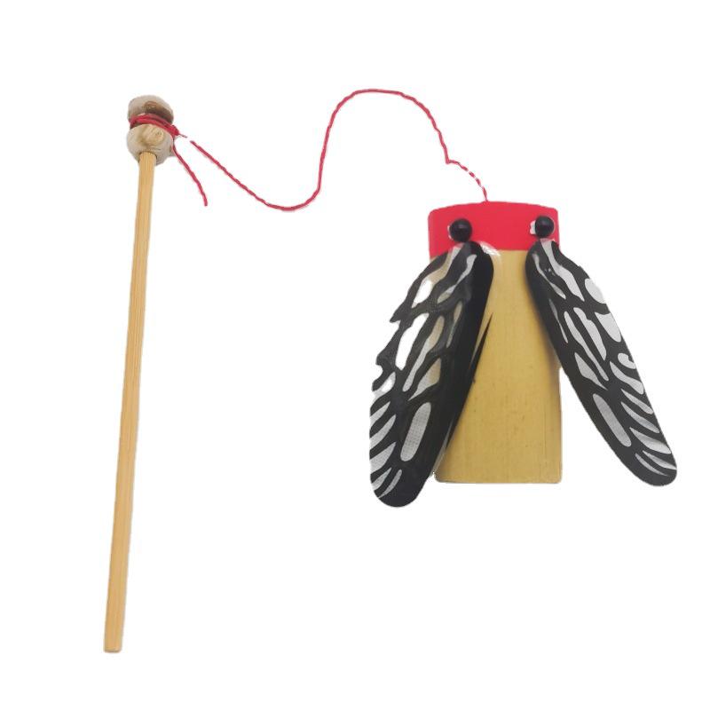 Bamboo Cicada Sound Toy: Hands-on Educational Gift for Kids – Perfect for Dragon Boat Festival.