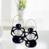 2Pcs Puppenhaus Miniatur Retro Kerosin Lampe Modell Kinder Spielzeug DIY Zubehör