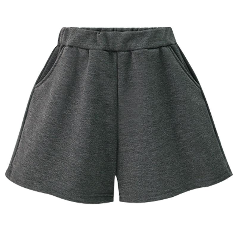 Shorts For Women Winter Wear Versatile A-shaped Wide Leg Pants High Waist Casual Relaxed Fit Large Size Pants