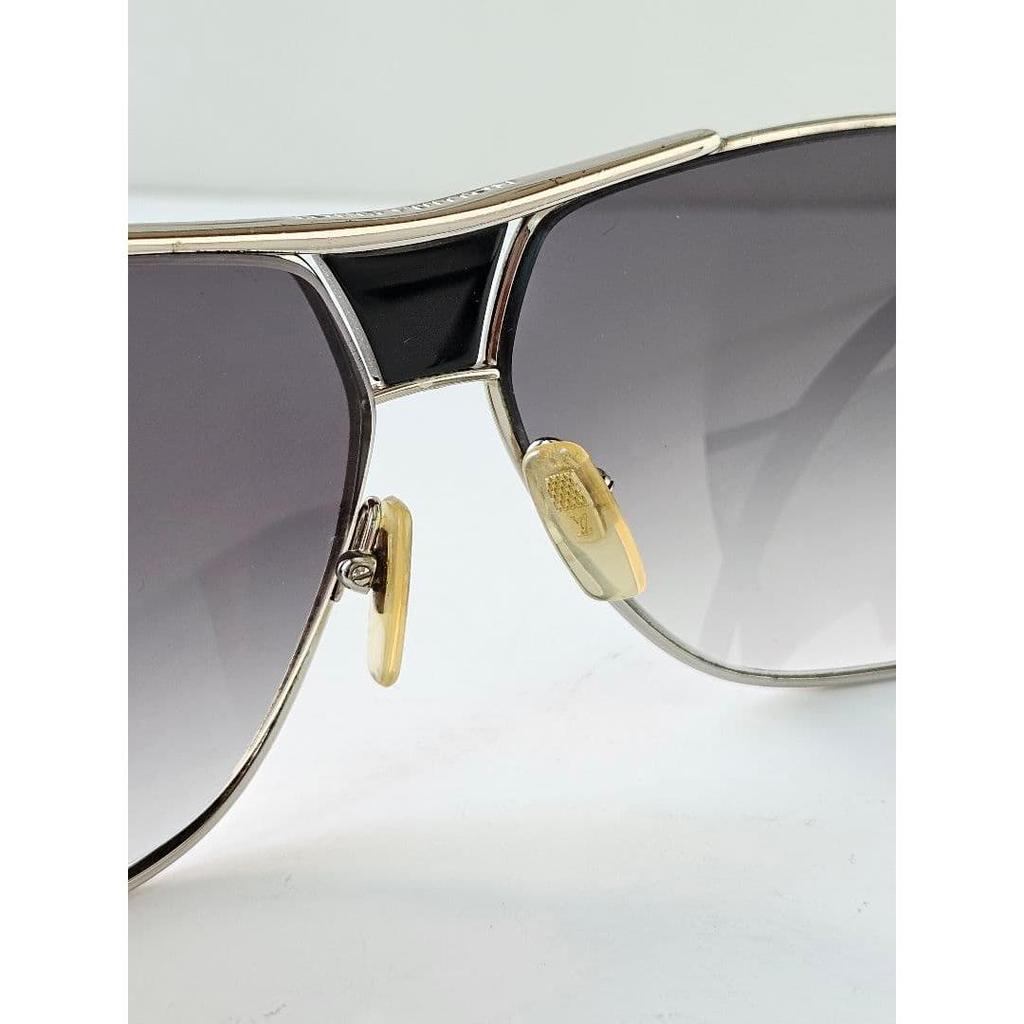 Used LOUIS VUITTON Metal Frame Sunglasses